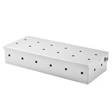 Stainless Steel Smoker Box for Wood Chips Barbecue Meat Smoking Tool Grilling Accessories