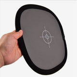 30CM White Balance Card Double Sided 18% Grey Pure Focus Fold Photography Tool