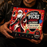 24 Day Guitar Picks Advent Calendar Countdown Holiday Music Gift