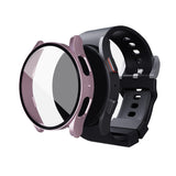 2Pcs Full Screen Protector Case Cover For Samsung Galaxy Watch 5 40mm Rose Gold and Silver