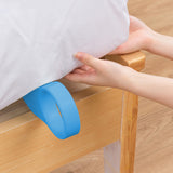 2Pcs Ergonomic Mattress Lifter Wedge Elevator Bed Making Lifting Handy Tool Blue