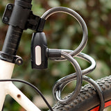 Anti-Theft Bike Cable Lock with 2pcs Keys for Bicycles