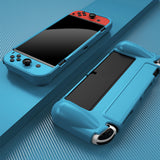 TPU Protective Case for Nintendo Switch OLED 2021 Shockproof Cover Shell Blue