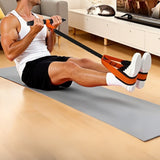Pedal Resistance Band with Handles for Home Exercise and Fitness Training