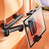 Car Headrest Tablet Holder 360 Degree Extendable for iPad iPhone