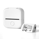 Phomemo T02 Mini Bluetooth Thermal Sticker Printer Portable Pocket Photo Printer White