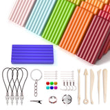 82-Color Air Dry Clay Modeling Set for Kids with Sculpting Tools