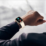 Bluetooth Smart Watch for Women Fitness Tracker Sports Watch for Android iPhone Beige