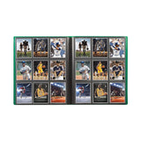 360-Pocket Card Binder Album Card Organizer for Game Cards Collectible Card Folder Storage Green