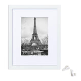 Picture Frame Display Pictures Wall Gallery Photo Frames for Home Office White