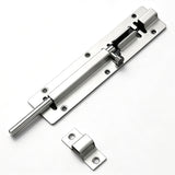 10Pcs Stainless Steel Quality Door Slide Bolt Toilet Shed Lock Catch Latch Medium