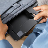 Adjustable Laptop Stand for Desk, Metal Foldable Laptop Riser Ventilated Cooling Lectern for Desk