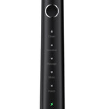 5-Mode Electric Toothbrush with Timer Travel Sonic Toothbrush with 6 Replacement Heads Black