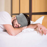 Travel Sleep Eye Mask Napping Light Blocking Eye Cover Light Grey