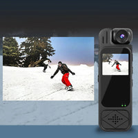 1080P Body Camera Portable Video Recording Cam with 180° Rotating Lens