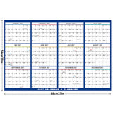 2027 Dry Erase Wall Calendar Double Sided Planner 88x59cm
