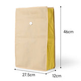 Light Shielding Vegetable Storage Bag Breathable for Onion Potato Yellow