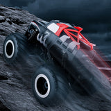2.4GHz RC Monster Truck 1:16 Scale RC All Terrain Car Toy Off Road RC Truck for Kids Red