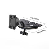 Rotating CD Player Mount for 5-11 Inch CarPlay Display Screens