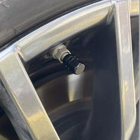 24Pcs Car Tire Valve Stem Caps Universal Air Caps Cover for Auto Bike Trucks Motorcycles Black