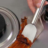 3 PCS Stainless Steel Ice Scraper Kit for Freezer Kitchen Grease Adhesive