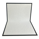 Foldable Puzzle Board for 500/1000 Piece Puzzles Portable Felt Jigsaw Puzzle Mat with Raised Edges for Storage Black