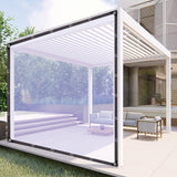 Clear Plastic Tarpaulin Tarp with Grommets
