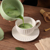 Matcha Tea Set 5 Piece Traditional Tea Ceremony Kit Green