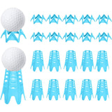 Reusable Plastic Golf Tees Lightweight for Indoor and Outdoor Golf Practice Blue