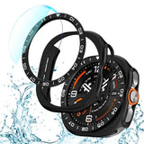 3 in 1 Screen Protector for Samsung Galaxy Watch Ultra 2 47mm with Bezel Ring Black