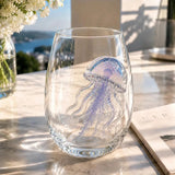 Handcrafted Marine Animal Glass Cup 350ml Unique Sea Creature Glass for Bar Home Style 2