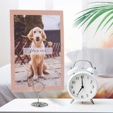 30Pcs Set Table Number Holders Place Card Name Menu Clips Table Sign Holders for Wedding Party Silver