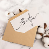 40PCS Thank You Cards with 40 Envelopes and 42 Stickers for Weddings Graduation