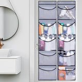 Over Door Organizer for Stuffies Toy Hanging Storage Net Bag for Animals Stuffy Grey