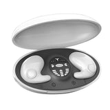 Invisible Sleep Wireless Earphone Bluetooth 5.3 Headphones Hidden Earbuds with LED Display White