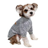Pet Puppy Dog Cat Warm Winter Sweater Vest Knitted Coat Jacket for Small Dog Grey