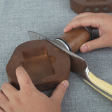 Knife Sharpener Tool Rolling Knife Sharpener Kit with 6 Angles Base for Kitchen knife 240 grit