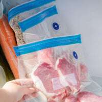 Electric Vacuum Sealer Set Handheld Vacuum Sealer with Reusable Vacuum Food Storage Bags and Sealing Clips