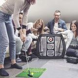 Golf Chipping Net Collapsible Portable Golf Practice Hitting Net for Indoor Outdoor