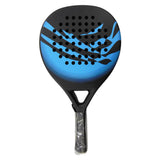 Carbon Fiber Paddle Tennis Racket with EVA Core & Carry Bag – Beach/Court Blue