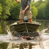 Fishing Bait Cage Trap Collapsible with Pull Rope for Pond Lake