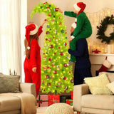 Whimsical Bendable Artificial Christmas Tree for Holiday Home Decorations