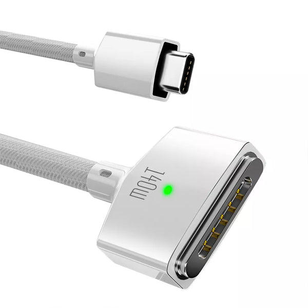 140W Charger Cord USB Type C To Magsafe 3 Magnetic Converter For MacBook Air/Pro