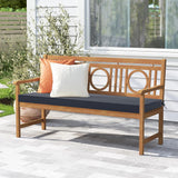 Patio Seat Cushion for Garden Bench Outdoor Cushion for Porch Swing Lounger Picnic Bench Grey