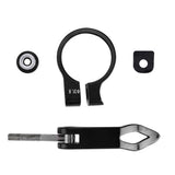 2PCS Bicycle Seat Clamp Alloy Quick Release Road Post MTB Bike Saddle Black