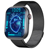 Bluetooth Smart Watch Sports Wristwatch Fitness Tracker for Android IOS Phone Style 2