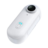 Mini Thumb Action Camera – Portable Wearable Body Cam with Rotating Clip White