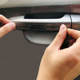 Car Door Handle Scratch Guard Strip Set Transparent