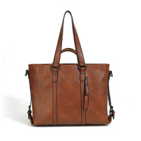 Women Handbag Satchel Tote Crossbody Bag Shoulder Sling Bag for Work and Travel Brown
