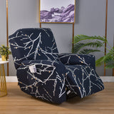 4-Piece Set Printed Recliner Chair Protector Cover Stretch  Sofa Couch Slipcover Style 3